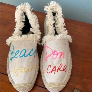 REBECCA MINKOFF ESPADRILLES LIGHT TAN SIZE 11